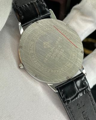 PATEK THIN WATCH |  GOLDEN CASE |  GOLDEN DIAL | BROWN BELT | JAPAN MOVEMENT | SAPPHIRE GLASS (SEMI AAA)_img_2