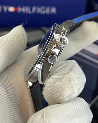 HILFIGER CHRONOGRAPH | BLACK DIAL BLACK BELT | FREE OFFICIAL PACKAGING (AA)_img_2