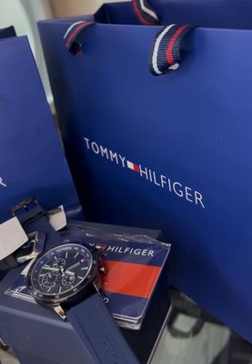 HILFIGER CHRONOGRAPH | GREY DIAL GREY BELT | FREE OFFICIAL PACKAGING (AA)_img_1