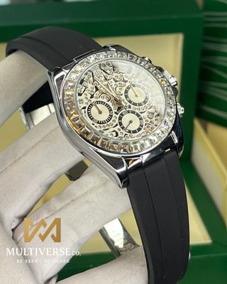 ROLEX TIGER DIAL CHRONOGRAPH | SILVER | (AA)_img_0