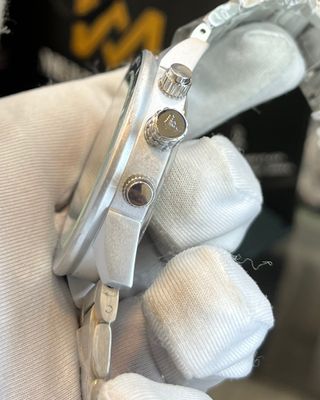 ARMANI CHRONO | MATTE FINISH | SILVER CHAIN BLUE DIAL (AA)_img_2