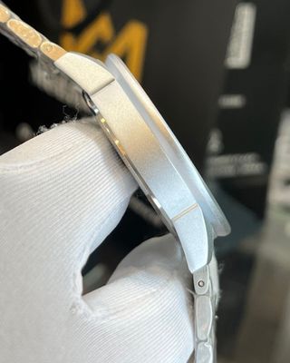 ARMANI CHRONO | MATTE FINISH | SILVER CHAIN BLUE DIAL (AA)_img_4