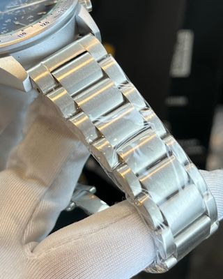 ARMANI CHRONO | MATTE FINISH | SILVER CHAIN BLUE DIAL (AA)_img_5