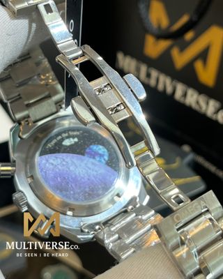 OMEGA 50th ANNIVERSARY SNOOPY EDITION | CHRONOGRAPH | SILVER CHAIN BLUE TONE (AA)_img_2