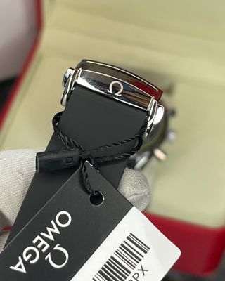 OMEGA SEAMASTER CHRONO | WHITE DIAL | BLACK SILICONE BELT (AA)_img_5