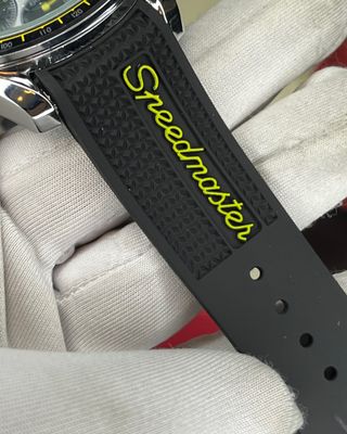 OMEGA SEAMASTER CHRONO | BLACK DIAL | BLACK SILICONE BELT (AA)_img_4