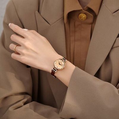 Retro brand high quality watch, dial, quartz watches, light luxury style, Chanel style, small dial_img_3