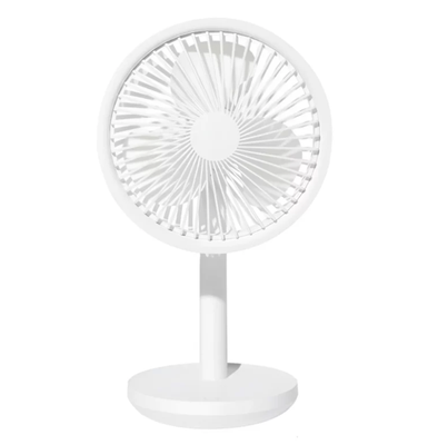 Xiaomi AISOLOVE F5 4000mAh Rechargeable Desk Fan – White Color_img_0