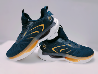 Panda Sneakers For Men-Navy Blue_img_1