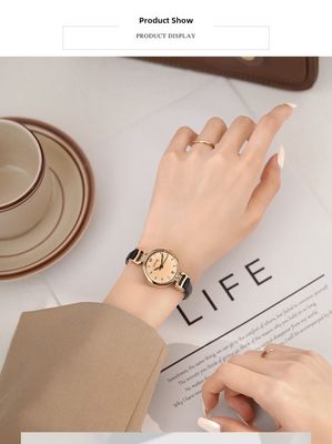 Retro brand high quality watch, dial, quartz watches, light luxury style, Chanel style, small dial_img_10