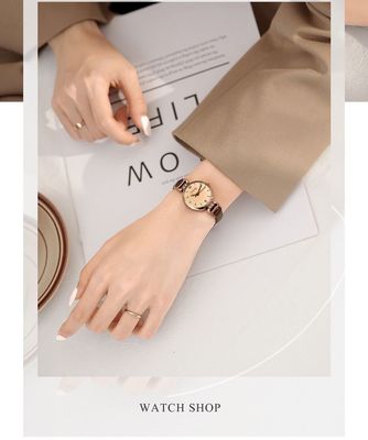 Retro brand high quality watch, dial, quartz watches, light luxury style, Chanel style, small dial_img_11