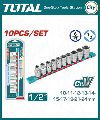 ১০ পিস হাফ ইঞ্চি সকেট সেট TOTAL TOOLS THT121101_img_0