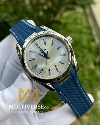 Omega Aqua Terra Blue (Silver Dial) AA_img_0