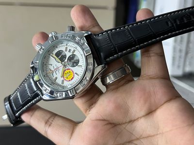 BREITLING CHRONO BLACK BELT WHITE DIAL_img_0