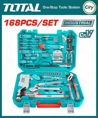১৬৮ পিস হ্যান্ড টুলস সেট TOTAL TOOLS THKTHP21686_img_0