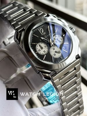 BVLGARI CHAIN BLACK PLAIN DIAL WHITE SUB_img_1