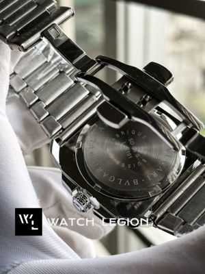 BVLGARI CHAIN BLACK PLAIN DIAL WHITE SUB_img_3