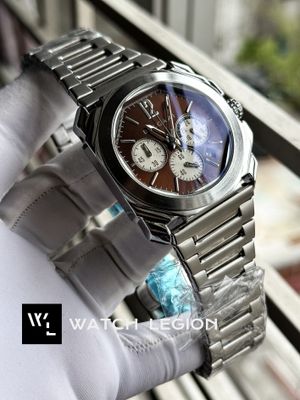 BVLGARI CHAIN BROWN DIAL WHITE SUB