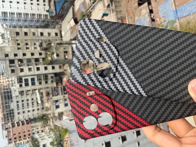 iQOO Z9Turbo mobile phone case Kevlar carbon fiber pattern new ultra-thin hard shell high-end protective cover_img_1