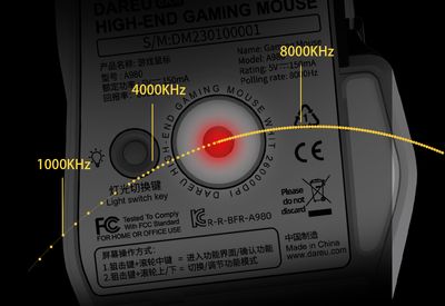 DAREU A980 Wired 8Khz Gaming Mouse With TFT Display_img_5