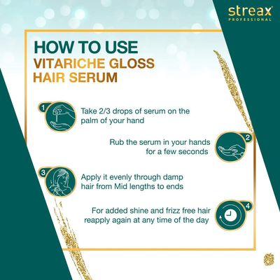 Streax Vitariche Gloss Hair Serum 115ml_img_1
