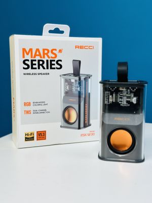 RECCI RSK-W30 Transparent Wireless Speaker with RGB Light_img_1