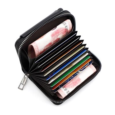 Organ Card Package, Double-buckle Large-capacity Faux Leather Storage Wallet_img_3