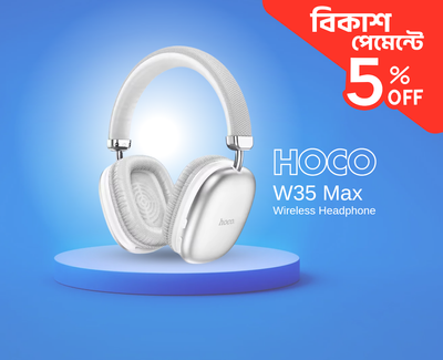 Hoco W35 Max Wireless Headphone- Green Color_img_0