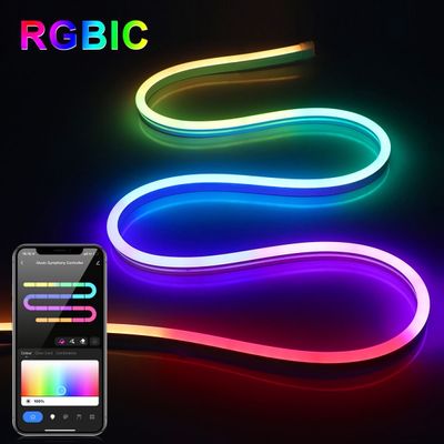 RGBIC 5 Meter RGB Neon Light with App & Remote Control_img_3
