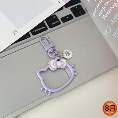 Kawaii Kitty Frame Keychain β Pastel Collection_img_3