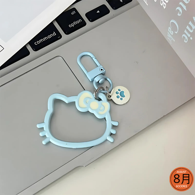 Kawaii Kitty Frame Keychain β Pastel Collection_img_4