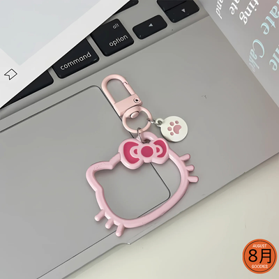 Kawaii Kitty Frame Keychain β Pastel Collection_img_5