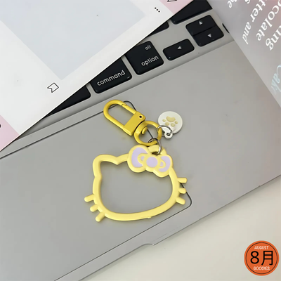 Kawaii Kitty Frame Keychain β Pastel Collection_img_6