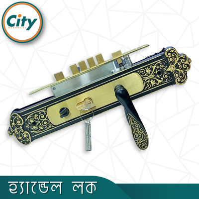 উচ্চ সুরক্ষার বড় আকারের হ্যান্ডেল লক অতিরিক্ত নব সহ প্রধান দরজার লক নতুন রঙের ডোর লক_img_1