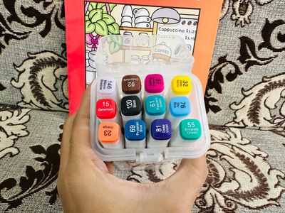 Any Book + 12 Pcs Dual Art Marker combo_img_1
