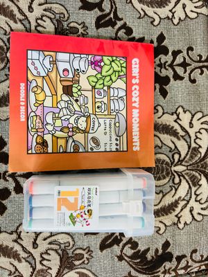 Any Book + 12 Pcs Dual Art Marker combo_img_2