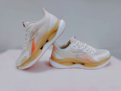 REDTAPE ETPU Athleisure Sports Sneakers for Men-Orange White|Cultured Round-Toe Shape, Cushioning Technology & Smart Ventilation._img_1