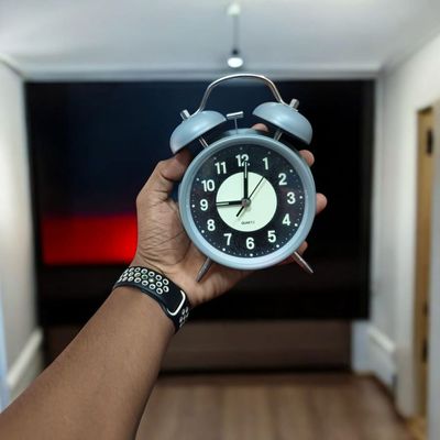 Bell Alarm Gray (REDIUM) Clock (TC-223_img_2