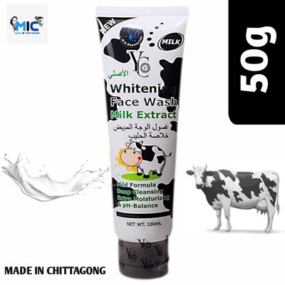 YC Whitening Face Wash Milk Extract 100ml_img_0