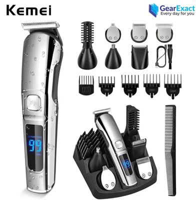 Kemei KM-8508 Multi-grooming kit 11-in-1 Beard, Hair, Body, and Face for Men_img_0
