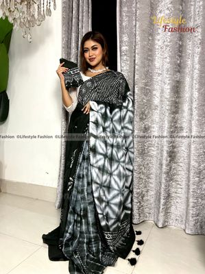 Exclusive কোয়ালিটি প্রিমিয়াম সিল্ক শাড়ি (LF-E-240)_img_0
