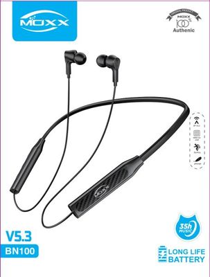 MOXX BN-100 Wireless Neckband | 35 Hours Playtime | Bluetooth 5.3 | Premium Sound_img_0