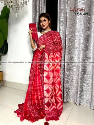 Exclusive কোয়ালিটি প্রিমিয়াম সিল্ক শাড়ি (LF-E-241)_img_0