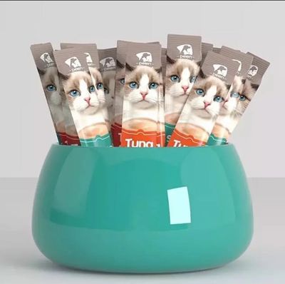 Pelen Creamy Cat Treats 15G Tuna And Shrimp Flavour - 1 pcs_img_0