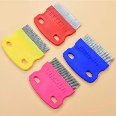 1 pcs Hair Lice Comb Brushes Terminator Fine Egg Dust Nit Free Removal Stainless Steel Lice Comb_img_0