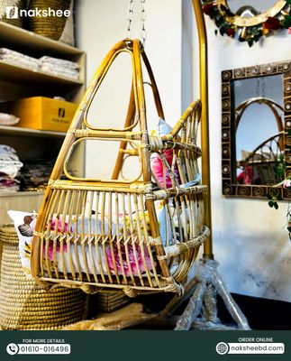 Cane swing // বেতের দোলনা with Cushion_img_6