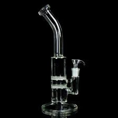 Double Honeycomb Perc Bong_img_0