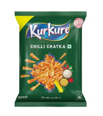 Kurkure Chilli Chatka Chips 25 gm_img_0