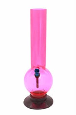 Plastic 12 Inch Plain acrylic bong_img_0
