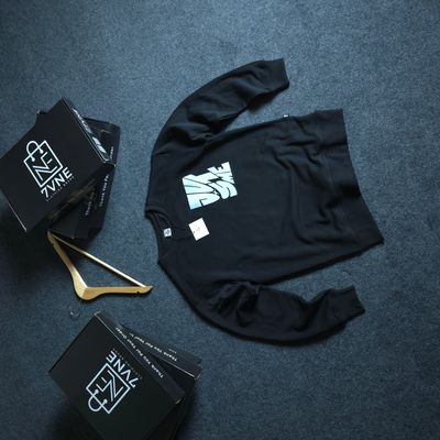Just Me - Oversized Drop Shoulder Sweatshirt_img_2